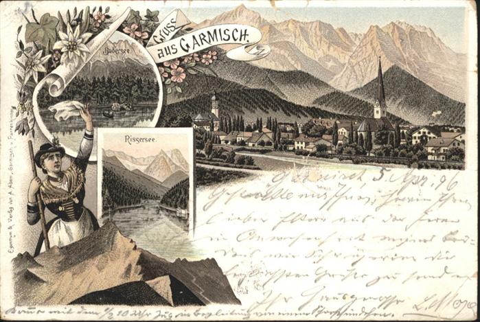 Garmisch-Partenkirchen Badersee Rissersee