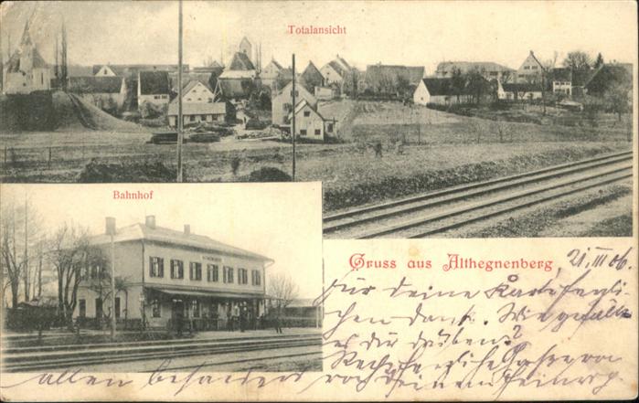 Althegnenberg Bahnhof