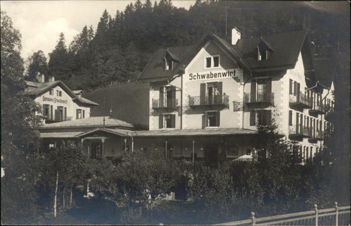 BERCHTESGADEN Bayern Hotel Restaurant Schwabenwirt