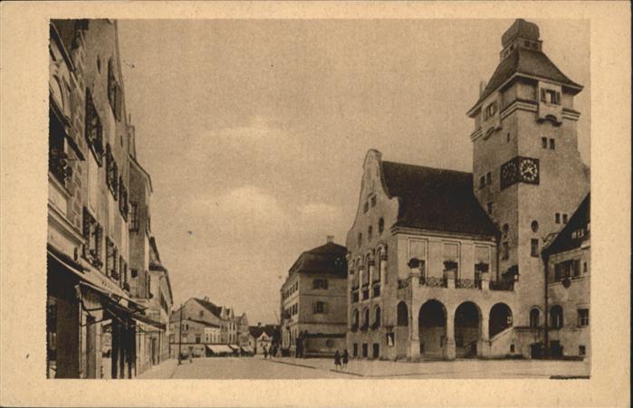 Simbach Inn Innstrasse Rathaus