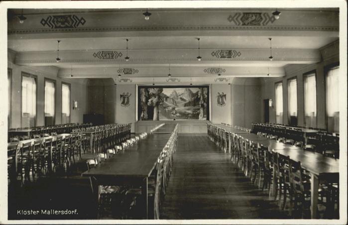 Mallersdorf Mallersdorf-Pfaffenberg Kloster Mallersdorf Speisesaal Exerziti