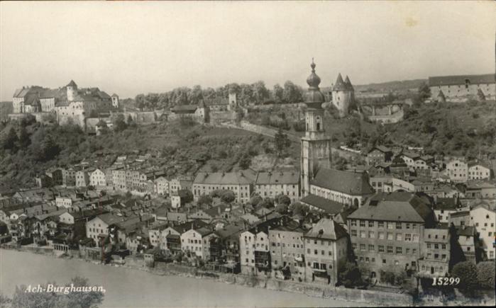 Burghausen Salzach Ach