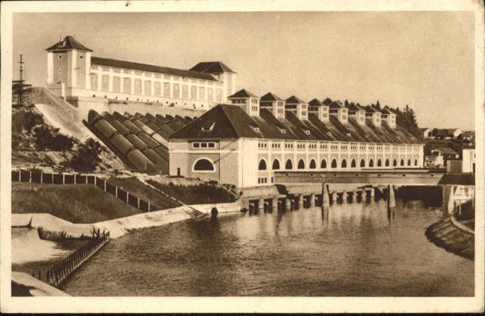 Toeging Inn Innwerk Kraftwerk Wasserschloss