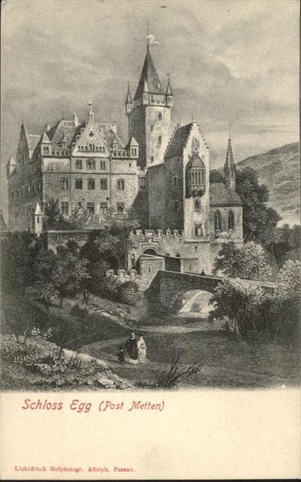 Bernried Niederbayern Schloss Egg
