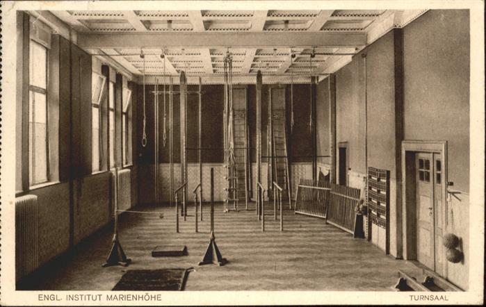 Simbach Inn Institut Marienhöhe Turnsaal