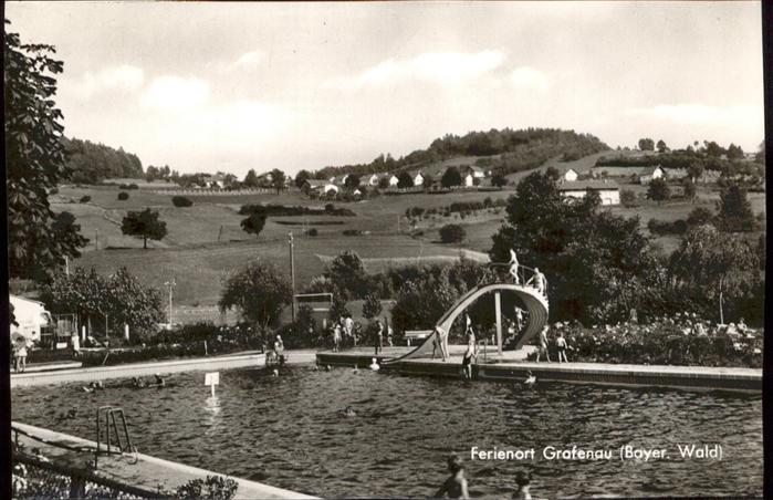 Grafenau Niederbayern Schwimmbad Rutsche