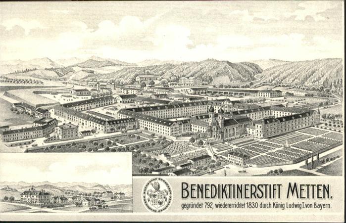 Metten Donau Benediktinerstift