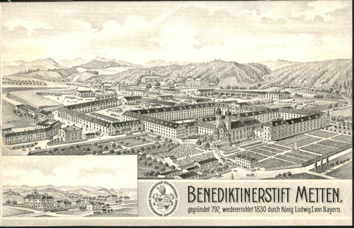 Metten Donau Benediktinerstift