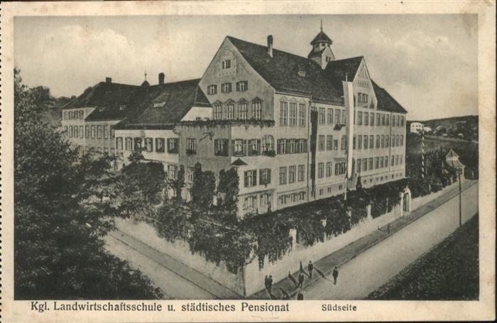 Pfarrkirchen Niederbayern Landwirtschaftsschule Pensionat