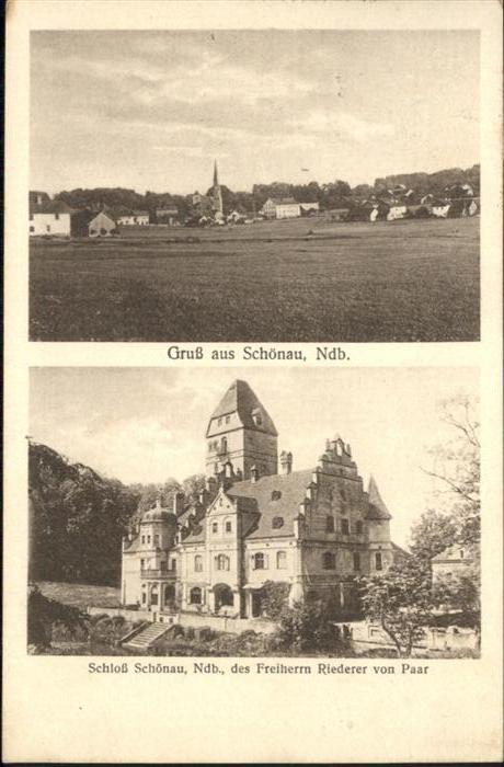 Schoenau Niederbayern Schloss Schönau