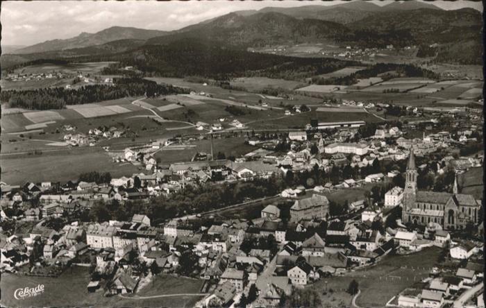 Zwiesel Niederbayern [PLZ] Fliegeraufnahme