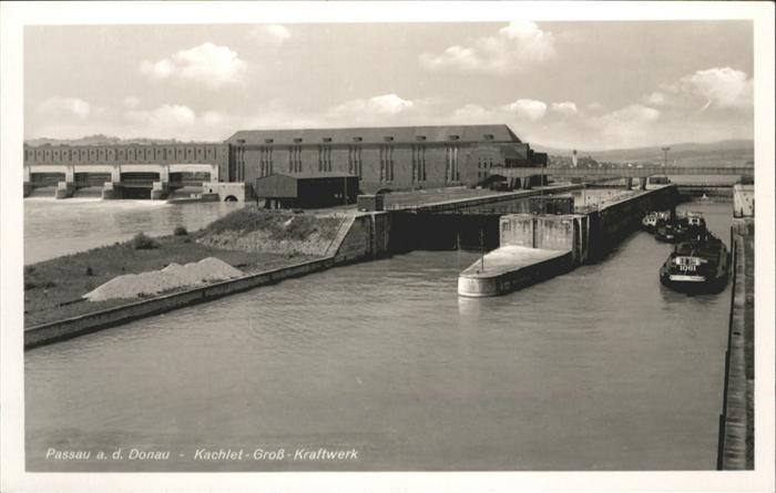 PAssAU Bayern Kachlet Gross Kraftwerk