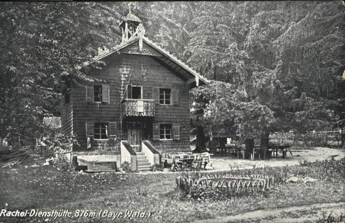 Berg Rachel Rachel Diensthütte