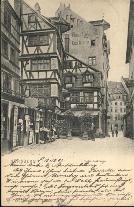 NueRNBERG  CITY Sebaldusklause