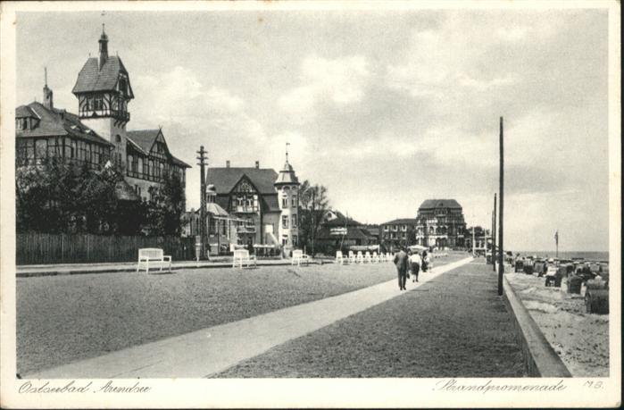 Arendsee Ostsee Strandpromenade