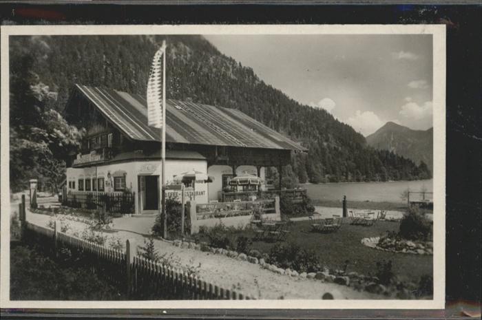 Walchensee Kaffee Restaurant Bucherer