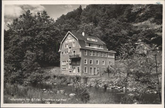 Tiefenstein Albtal Gasthaus Post