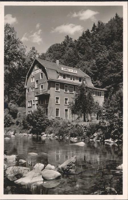 Tiefenstein Albtal Gasthaus Post
