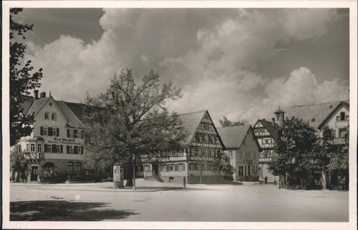 Laichingen Alb-Donau-Kreis BW Marktplatz