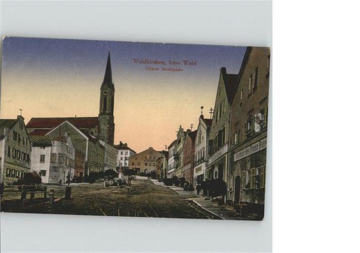 Waldkirchen Niederbayern Oberer Marktplatz