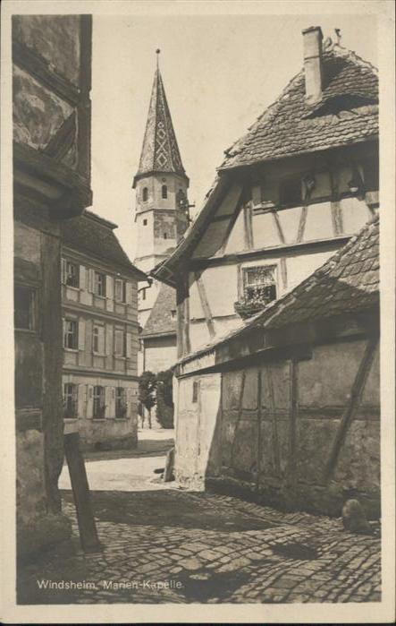 Bad Windsheim Marien Kapelle