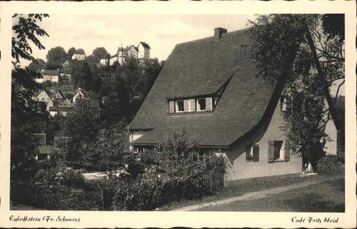 Egloffstein Cafe Fritz Heid