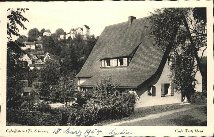 Egloffstein Cafe Fritz Heid