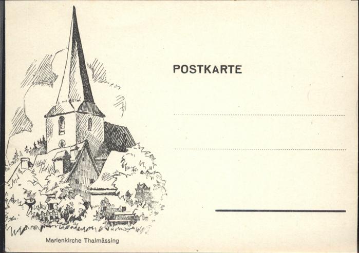 Thalmaessing Mittelfranken Marien Kirche