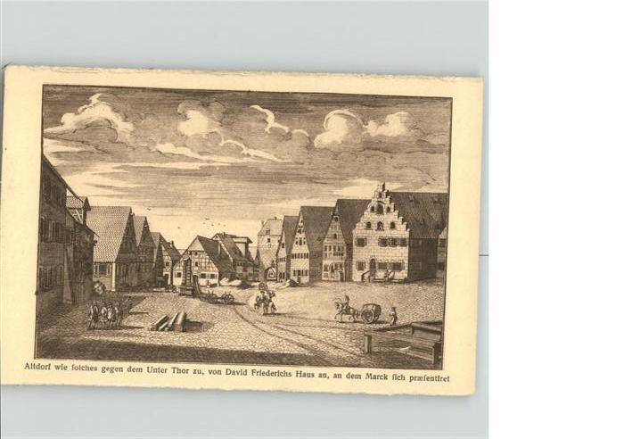 Altdorf Nuernberg Unter Thor Kutsche