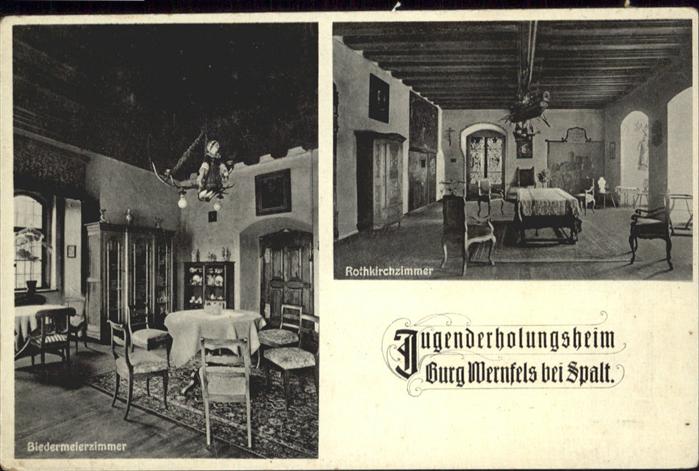 Spalt Jugenderholungsheim Burg Wernfels