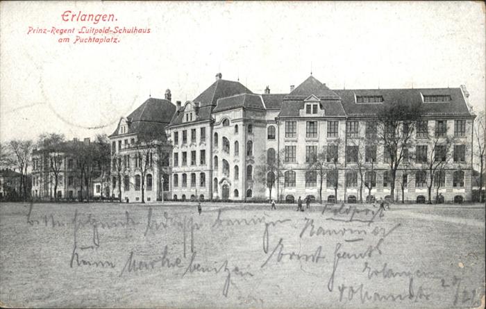 Erlangen Prinz Regent Luitpold Schulhaus Puchtap