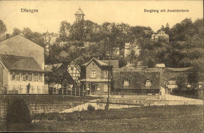 Erlangen Burgberg Aussichtsturm