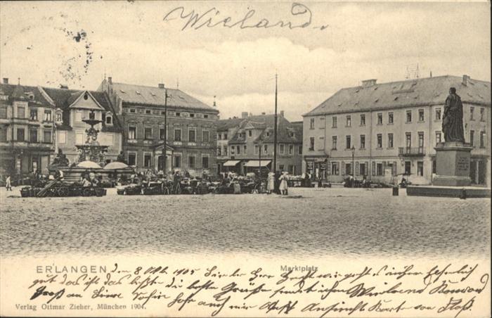 Erlangen Marktplatz