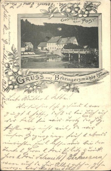 Behringersmuehle Gasthof Zur Post