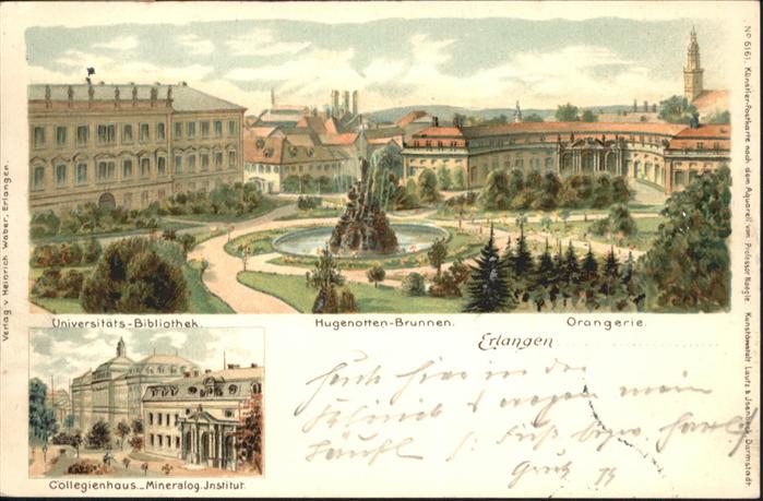 Bibliothek Library Universitäts Bibliothek Hugenotten Brun