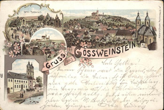 Goessweinstein Garten Restaurant