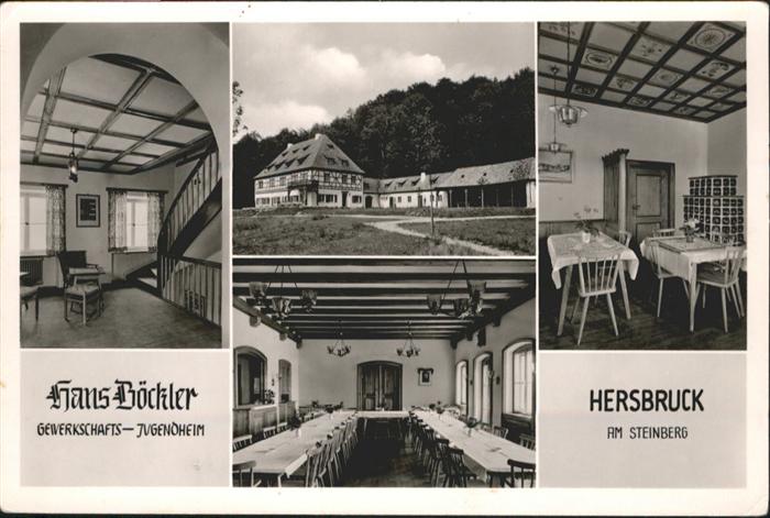 Hersbruck Bayern Hans Boeckler Jugendheim