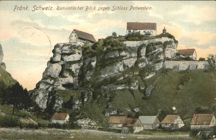 Pottenstein Oberfranken Schloss Pottenstein