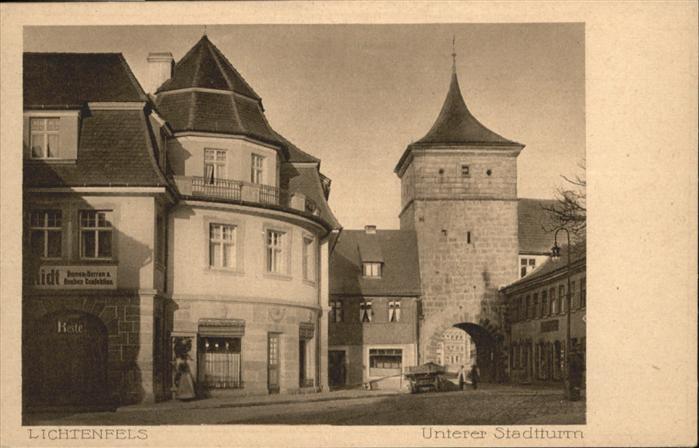 Lichtenfels Bayern Unterer Stadtturm