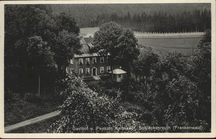 Schlackenreuth Gasthof Pension Kalbskopf