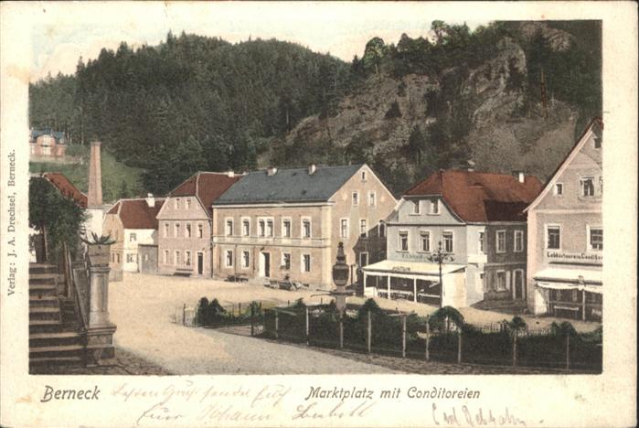 Bad Berneck Marktplatz Conditorei