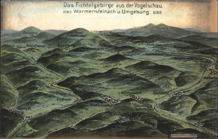 Warmensteinach Fliegeraufnahme