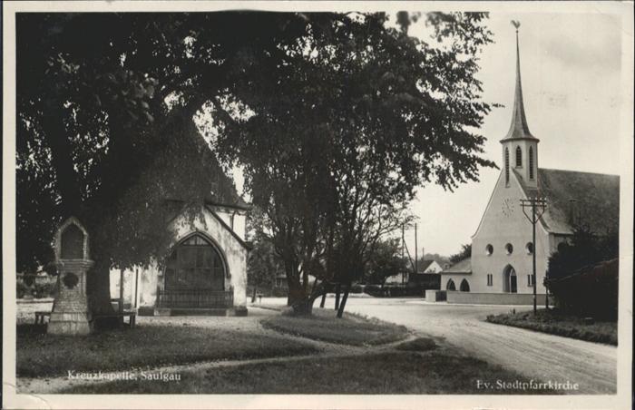 Saulgau Bad Sigmaringen BW Kreuzkapelle Pfarrkirche