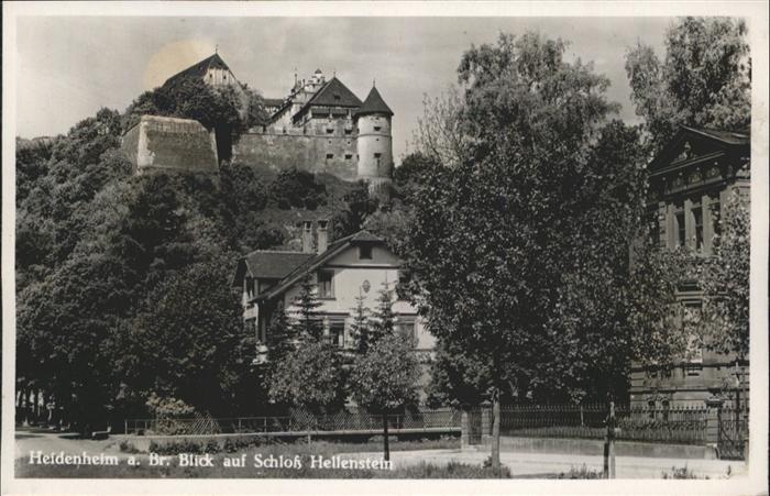 Heidenheim Brenz Schloss Hellenstein