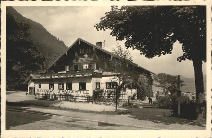 Walchensee Strandcafe Bucherer