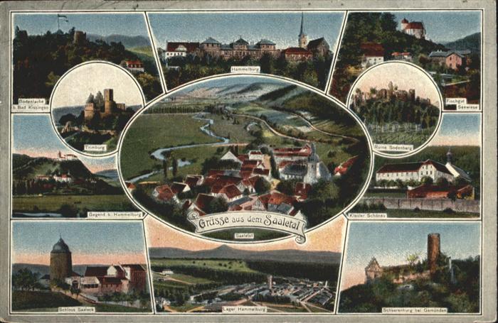 Bad Kissingen Trimburg Bodenlaube Hammelburg Schloss