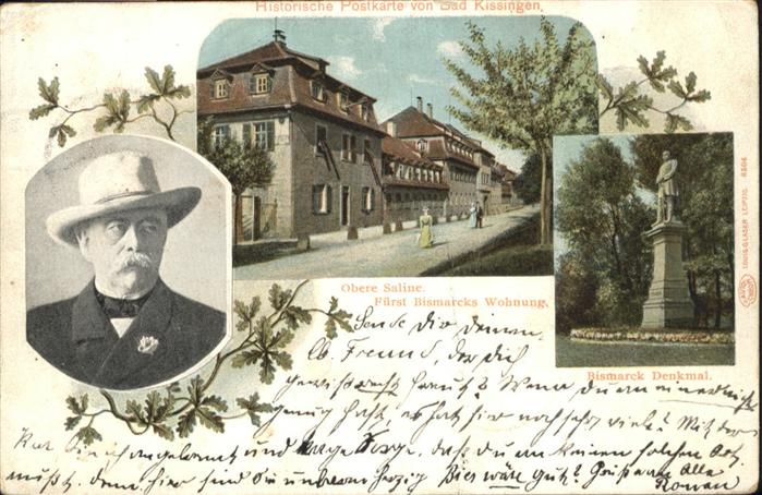 Bad Kissingen Bismracks Wohung Bismarck Denkmal