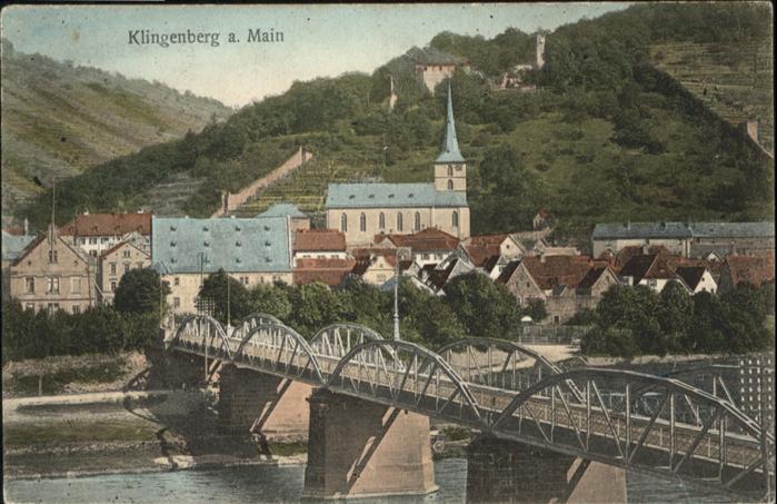 Klingenberg Main Kirche Brücke