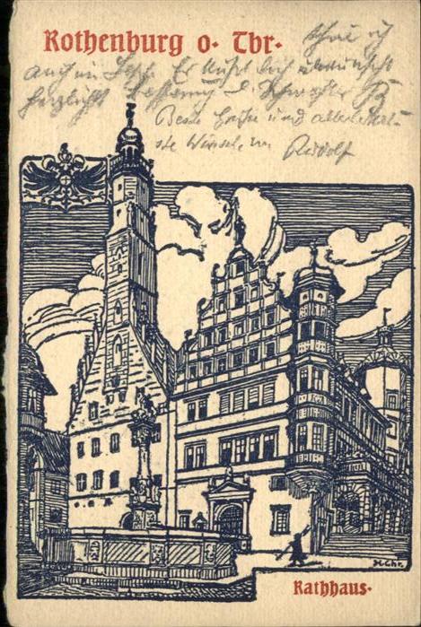 Rothenburg Tauber Rathaus