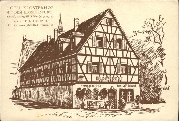 Heilsbronn Hotel Klosterhof
